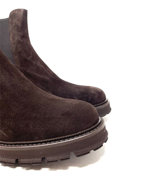 Chelsea-Boots für Damen mit Plateausohle IL LACCIO | K134201CAMOSCIOT.MORO